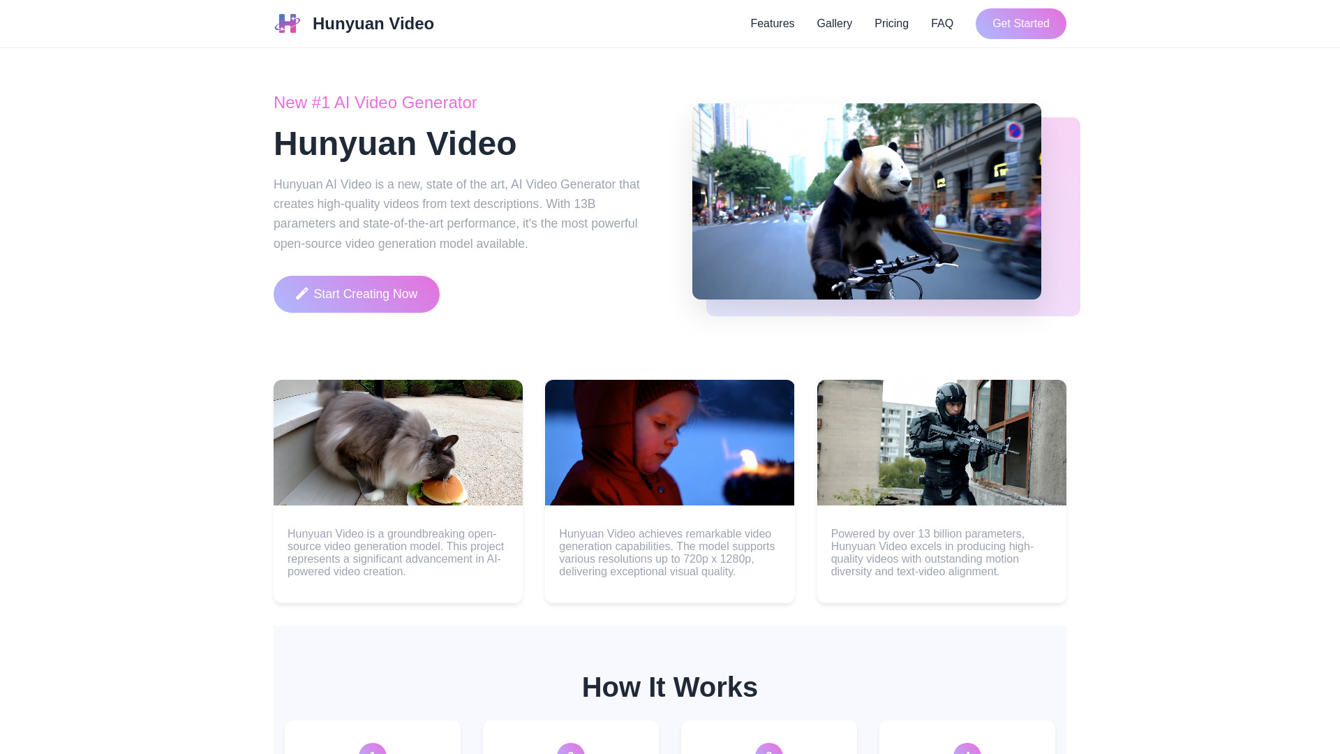 Hunyuan Video Screenshot