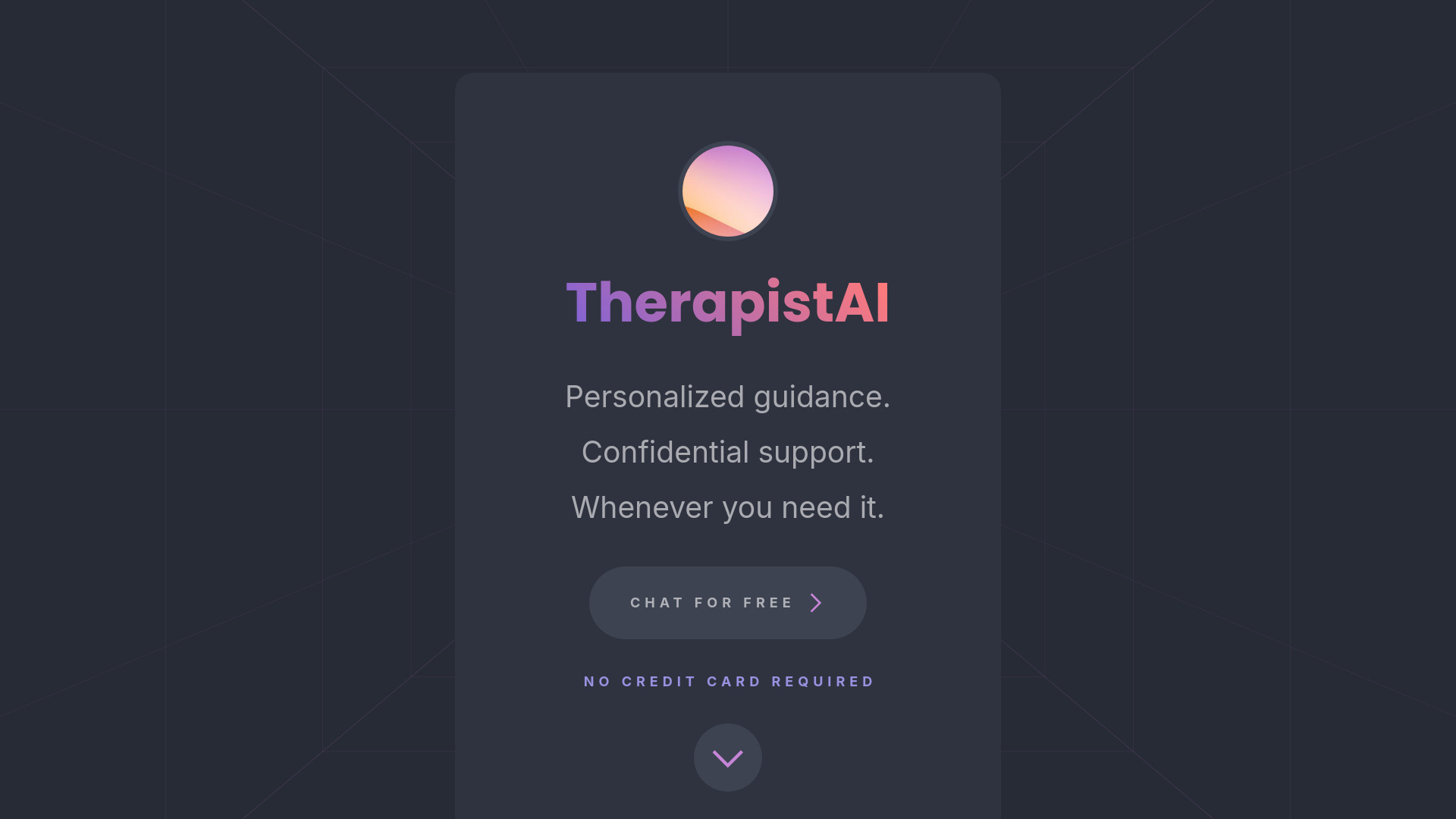 TherapistAI Screenshot