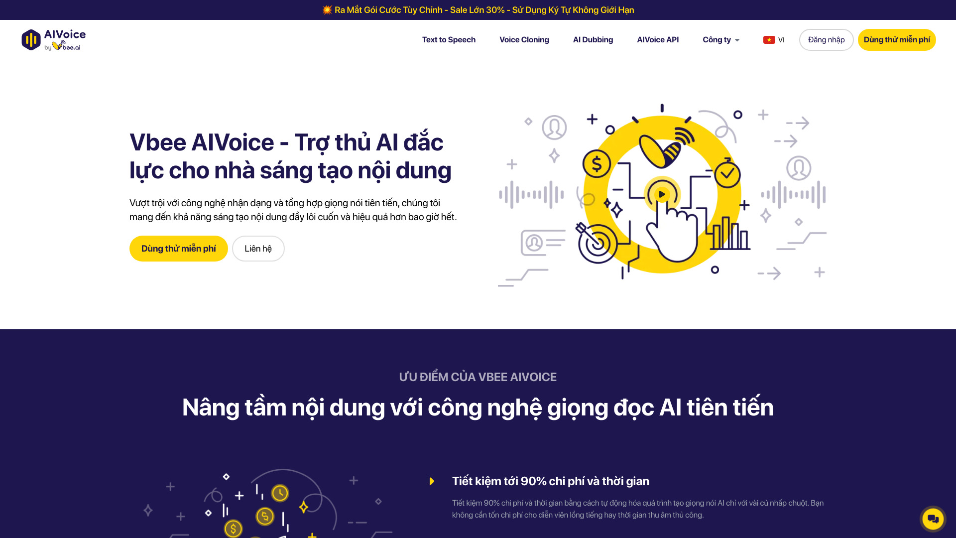 Vbee AI Voice Screenshot